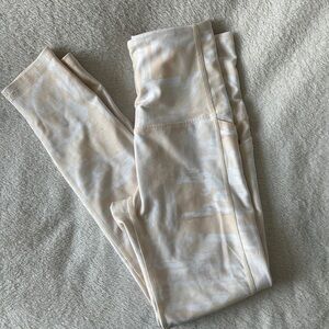 DSG leggings cream white tan neutral leggings xs